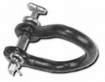 DOUBLE HH MFG Twisted Clevis, Black, 3/4 x 3-1/2-In. HARDWARE & FARM SUPPLIES DOUBLE HH MFG