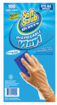 BIG TIME PRODUCTS LLC Disposable Vinyl Gloves, Latex & Powder Free, One Size, 100-Ct.