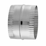 LAMBRO INDUSTRIES Galvanized Duct Connector, 5 In. PLUMBING, HEATING & VENTILATION LAMBRO INDUSTRIES