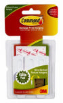 COMMAND Command 17043 Picture Hanger, 5 lb, Plastic, White, Adhesive Strip, 3 in L x 1 in W x 1/4 in H, 4/PK HARDWARE & FARM SUPPLIES COMMAND