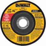 DEWALT ACCESSORIES Metal Grinding Wheel, 1/4 x 7/8 x 4-1/2 In., 5-Pk. TOOLS DEWALT ACCESSORIES