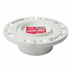 SIOUX CHIEF MFG CO. PVC Pipe Closet Flange, Total Knockout, 3 x 4 In. PLUMBING, HEATING & VENTILATION SIOUX CHIEF MFG CO.