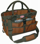 PULL R HOLDING CO LLC Gate Mouth Soft Tote Tool Bag, 16 In. TOOLS PULL R HOLDING CO LLC