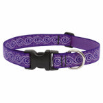 LUPINE INC Dog Collar, Adjustable, Jelly Roll, 1 x 16 to 28 In.
