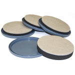 RICHELIEU AMERICA LTD Furniture Glides, 2-In-1 Convertible, Felt/Plastic, 3.5 - 4-In., 8-Pk. HARDWARE & FARM SUPPLIES RICHELIEU AMERICA LTD