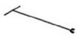 ORBIT IRRIGATION PRODUCTS LLC Underground Sprinkler Curb Valve Key, 28-In. Long