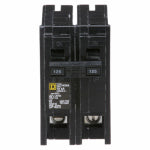 SQUARE D BY SCHNEIDER ELECTRIC Homeline 125-Amp Double-Pole Circuit Breaker ELECTRICAL SQUARE D BY SCHNEIDER ELECTRIC