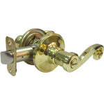TAIWAN FU HSING INDUSTRIAL CO Reversible-Scroll Privacy Lockset, Polished Brass HARDWARE & FARM SUPPLIES TAIWAN FU HSING INDUSTRIAL CO