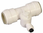 WATTS PEX Pipe Ice Maker Valve, 1/2 x 1/2 x 1/4 In. PLUMBING, HEATING & VENTILATION WATTS