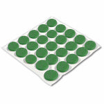 RICHELIEU AMERICA LTD Felt Bumpers, Self-Adhesive, Green, Round, 3/8-In., 25-Pk. HARDWARE & FARM SUPPLIES RICHELIEU AMERICA LTD