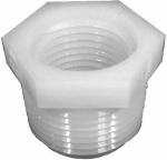 ANDERSON METALS CORP Pipe Fitting, Nylon Reducing Bushing, 1 x 3/4 In.