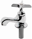HOMEWERKS WORLDWIDE LLC Basin Faucet, Heavy-Duty, Brass With Chrome Finish PLUMBING, HEATING & VENTILATION HOMEWERKS WORLDWIDE LLC