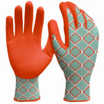 BIG TIME PRODUCTS LLC Gardening Gloves, Honeycomb Dip, Women's M CLOTHING, FOOTWEAR & SAFETY GEAR BIG TIME PRODUCTS LLC