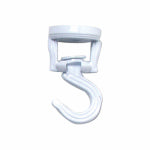 PANACEA PRODUCTS CORP Ceiling Plant Hook, Swivel, White