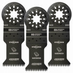 IMPERIAL BLADES Imperial Blades Starlock IBSL220-3 Oscillating Blade, 14 TPI, HCS, 3/PK TOOLS IMPERIAL BLADES