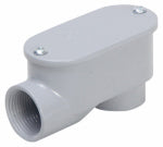 RACO INCORPORATED Conduit Fitting, Rigid Service Entrance Elbow, Die-Cast Aluminum, 1.25-In.