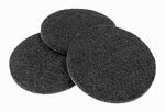 RICHELIEU AMERICA LTD Felt Pads, Self-Adhesive, Black, Round, 2.25-In., 4-Pk. HARDWARE & FARM SUPPLIES RICHELIEU AMERICA LTD