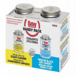 OATEY COMPANY Handy Pack Solvent Pipe Cement Weld Kit, Black ABC Pipe Cement