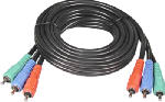 JEM ACCESSORIES, INC. Component Video Cable, 6 Ft. ELECTRICAL JEM ACCESSORIES, INC.