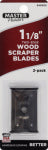 ALLWAY TOOLS INC. 2-Edge Scraper Blades, 1-1/8-In., 2-Pk. PAINT ALLWAY TOOLS INC.
