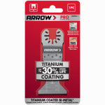 ARROW FASTENER CO Titanium Metal Oscillating Tool Blade, 1-3/4-In. TOOLS ARROW FASTENER CO