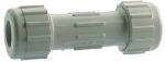 HOMEWERKS WORLDWIDE LLC PVC Compression Repair Pipe Coupling, 1-1/2 In. PLUMBING, HEATING & VENTILATION HOMEWERKS WORLDWIDE LLC