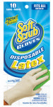 BIG TIME PRODUCTS LLC Disposable Latex Gloves, Powder Free, One Size, 10-Ct. CLOTHING, FOOTWEAR & SAFETY GEAR BIG TIME PRODUCTS LLC