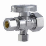 SHARKBITE/CASH ACME Brass Ball Outlet Valve, Quarter Turn, 1/2 x 1/4 In. PLUMBING, HEATING & VENTILATION SHARKBITE/CASH ACME