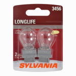 OSRAM SYLVANIA INC 3456 Long Life Miniature Clear Bulb, 3456LL BP2, 2-Pk. AUTOMOTIVE OSRAM SYLVANIA INC