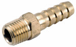 ANDERSON METALS CORP Brass Barb Insert, Lead Free, 1/2 Hose ID x 3/8 In. MPT PLUMBING, HEATING & VENTILATION ANDERSON METALS CORP