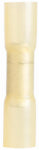 ECM INDUSTRIES LLC Butt Splice Connector, Yellow, Heat Shrink, 12-10 AWG; 5-Pk.