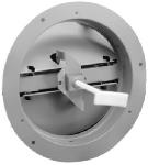 AMERICAN METAL PRODUCTS Round Damper Ring, Steel, Brown, 8-In. PLUMBING, HEATING & VENTILATION AMERICAN METAL PRODUCTS