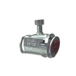 HALEX Halex 26571 Conduit Connector, 3/8 in Snap-In, Steel, 5/BAG ELECTRICAL HALEX