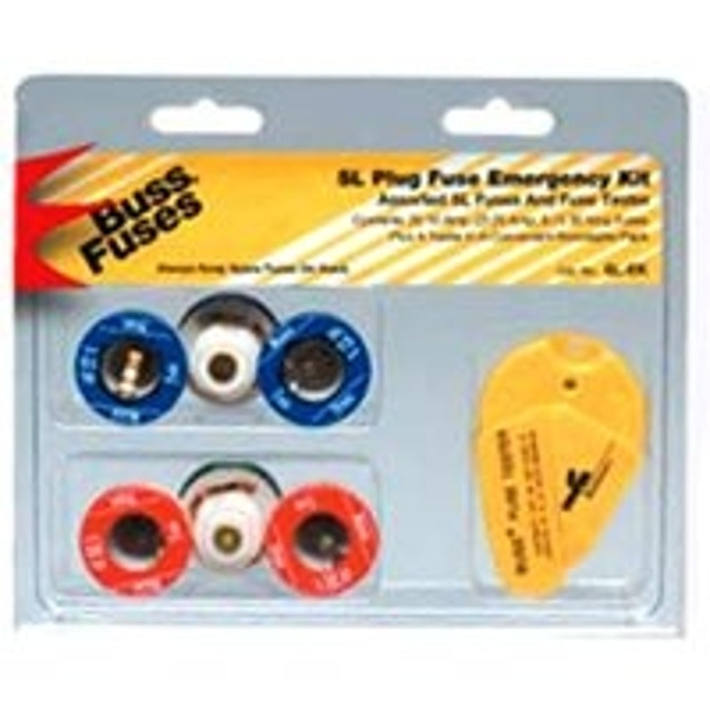 BUSSMANN Bussmann SL-EK Fuse Kit, 125 V, Emergency Fuse ELECTRICAL BUSSMANN