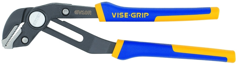 IRWIN Irwin 4935096 Groove Lock Plier, 10 in OAL, 2-1/4 in Jaw Opening, Cushion-Grip Handle, Blue/Yellow Handle