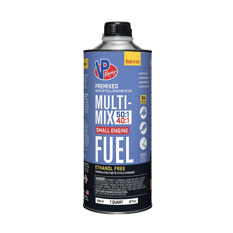 VP RACINGS VP Racings Multi-Mix 6815 Premix 2-Cycle, Aromatic Hydrocarbon, 1 qt, Can