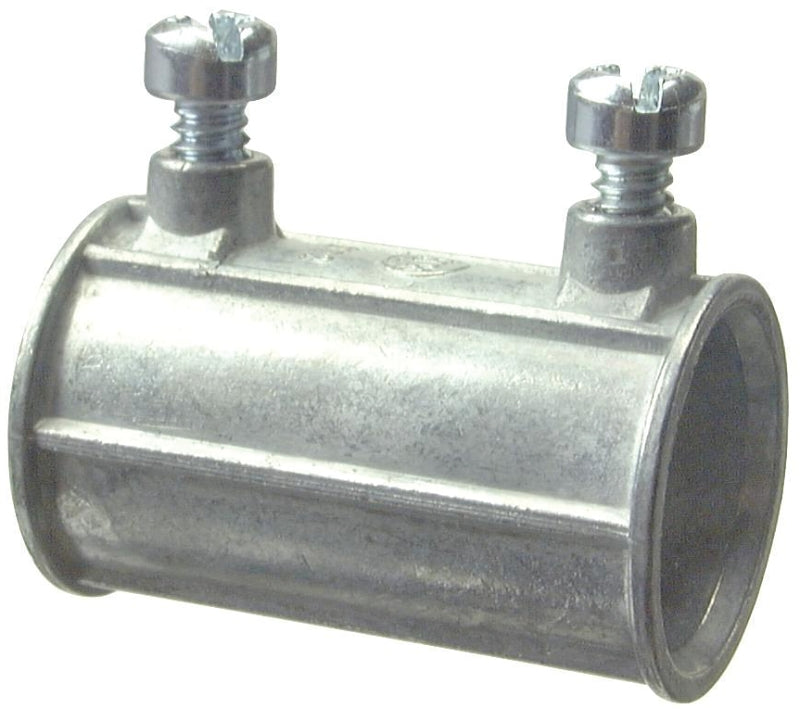 HALEX Halex 23220 EMT Coupling, 1/2 in Set Screw, Zinc - 5/BAG