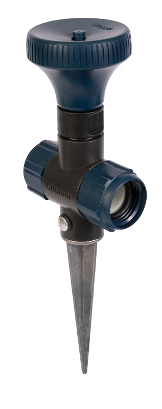 GILMOUR MFG Gilmour 813403-1002 Adjustable Spot Sprinkler with Spike Base, Night Sky, Full-Circle, 1250 ft, Metal/Plastic LAWN & GARDEN GILMOUR MFG