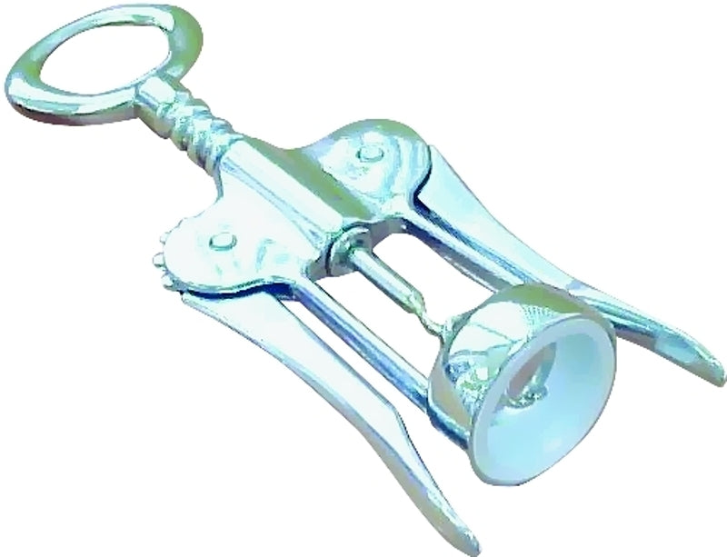 NORPRO Norpro FG2 Cork Puller, 7 in L, 2 in W, 1-1/4 in H, Steel, Chrome-Plated