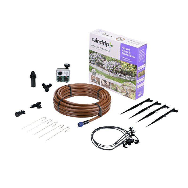 RAINDRIP Raindrip SDGCBHP Ground Cover and Flower Bed Kit LAWN & GARDEN RAINDRIP