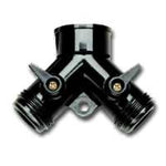 RAINDRIP Raindrip R616CT Y-Connector, 3/4 x 3/4 in, Female x Male, Plastic