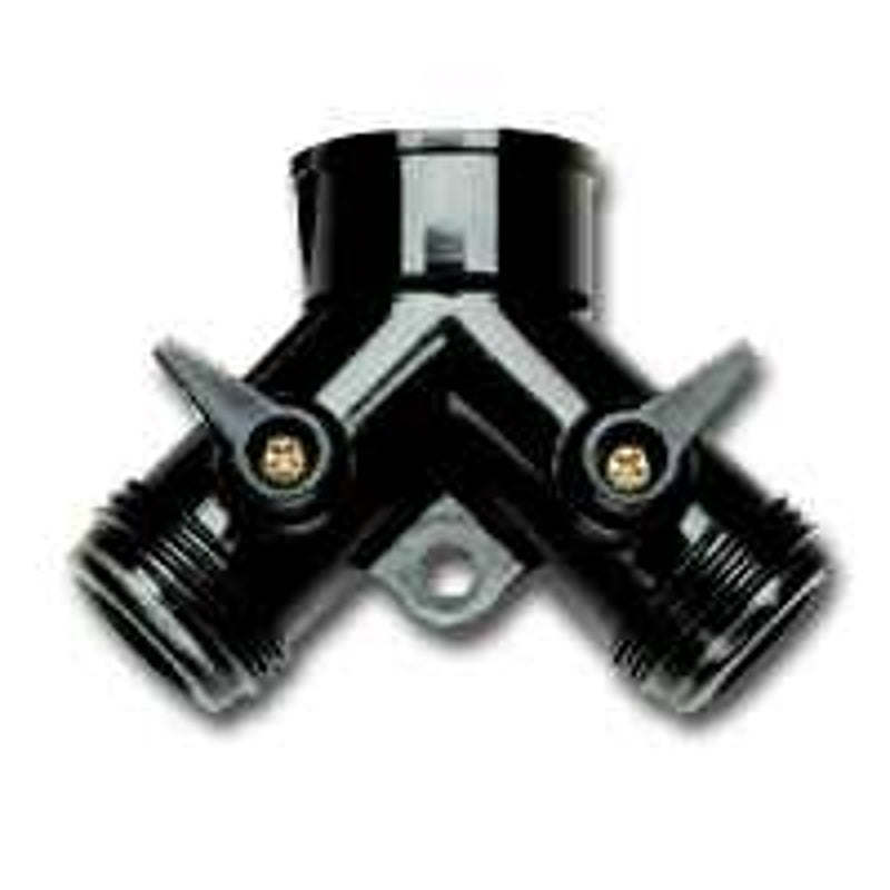 RAINDRIP Raindrip R616CT Y-Connector, 3/4 x 3/4 in, Female x Male, Plastic