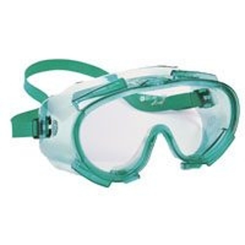 ANSELL HEALTHCARE PRODU Jackson Safety 14387 Safety Goggles, Green Frame, Anti-Fog Lens, Polycarbonate Lens, PVC Frame