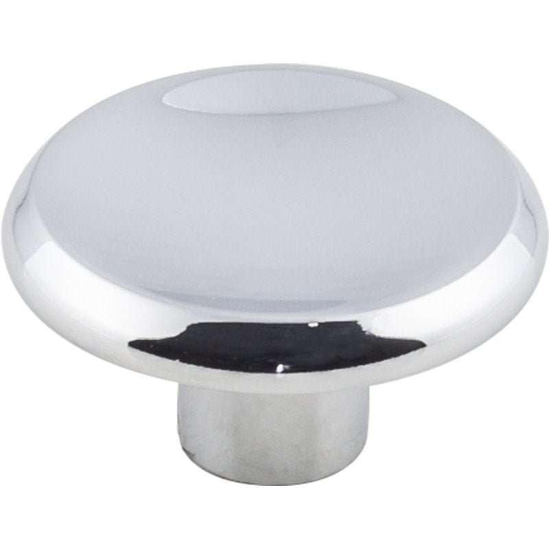 HARDWARE RESOURCES KasaWare K063PC-4 Cabinet Knob, 1-3/16 in Projection, 1-1/2 in Dia, Zinc, Polished Chrome, 4/PK HARDWARE & FARM SUPPLIES HARDWARE RESOURCES