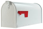 SOLAR GROUP Gibraltar Mailboxes Elite Series E1100W00 Mailbox, 800 cu-in, Steel, Powder-Coated, 6.9 in W, 20.1 in D, 8.9 in H, White HARDWARE & FARM SUPPLIES SOLAR GROUP