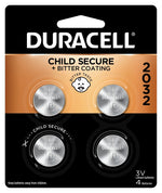 DURACELL Duracell DL2032B4PK Button Cell Battery, 3 V Battery, 210 mAh, 2032 Battery, Lithium ELECTRICAL DURACELL