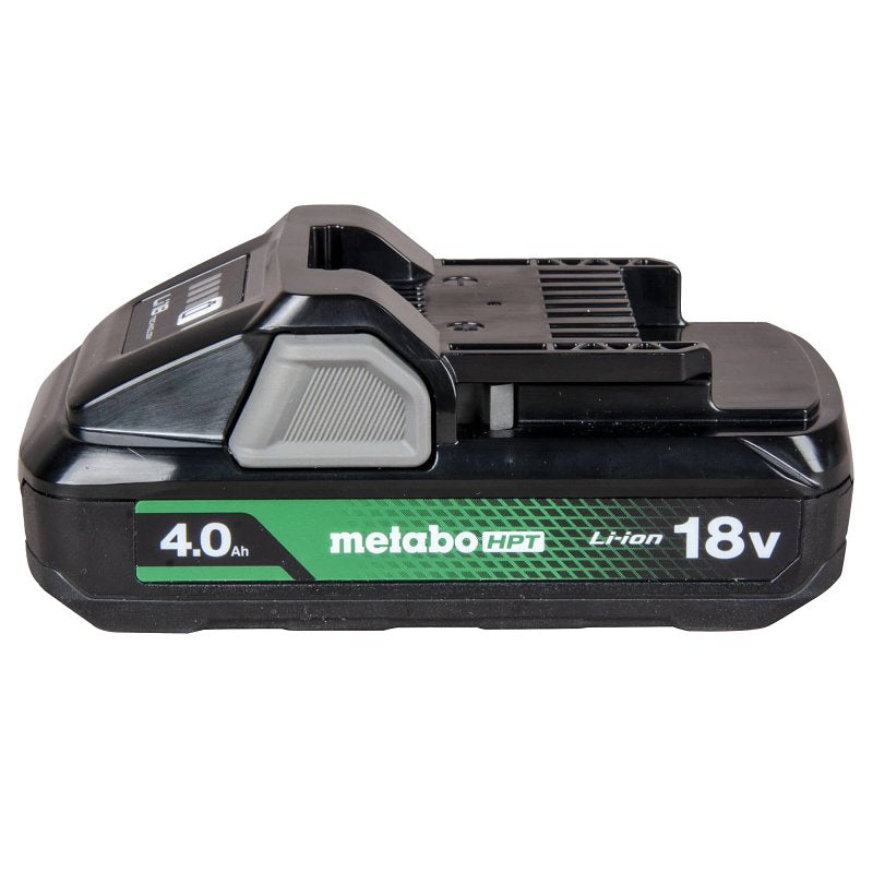 METABO HPT Metabo HPT 378681M Slide Type Battery with Indicator, 18 V Battery, 4 Ah, 25 min Charging TOOLS METABO HPT   