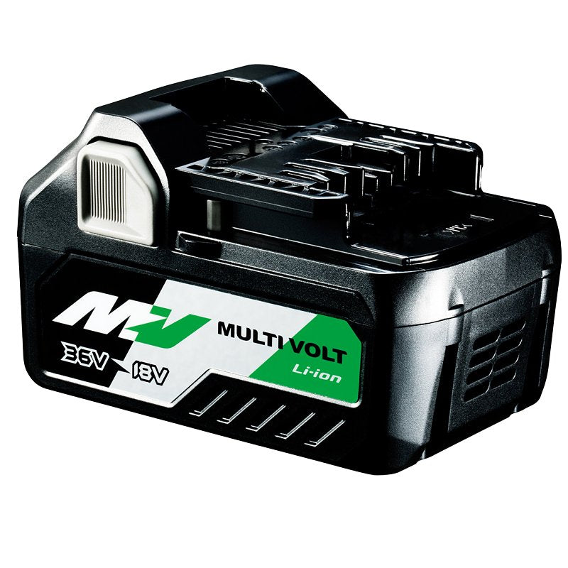 METABO HPT Metabo HPT MultiVolt 371751M Battery, 18/36 V Battery, 2.5, 5 Ah, 0.75 hr Charging