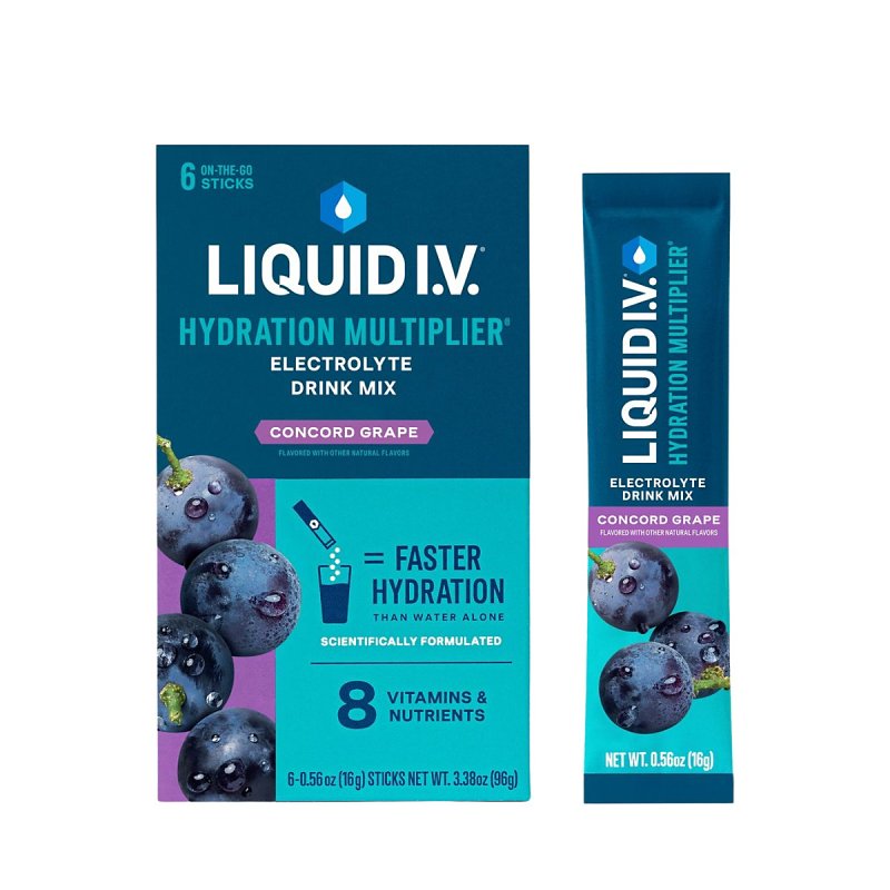 LIQUID IV Liquid I.V. LVM6020 Drink Mix, Concord Grape HOUSEWARES LIQUID IV