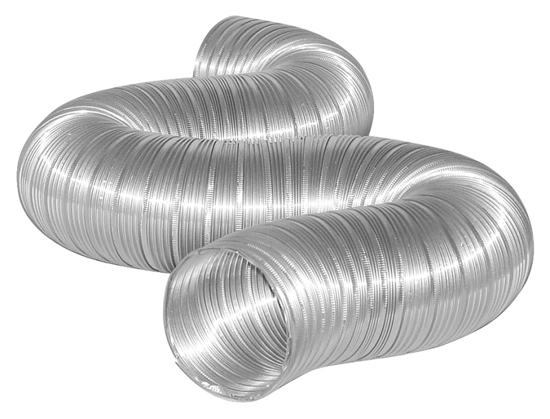 IMPERIAL Dundas Jafine MFX68X Semi-Rigid Duct, 6 in Dia, 8 ft L, Aluminum PLUMBING, HEATING & VENTILATION IMPERIAL